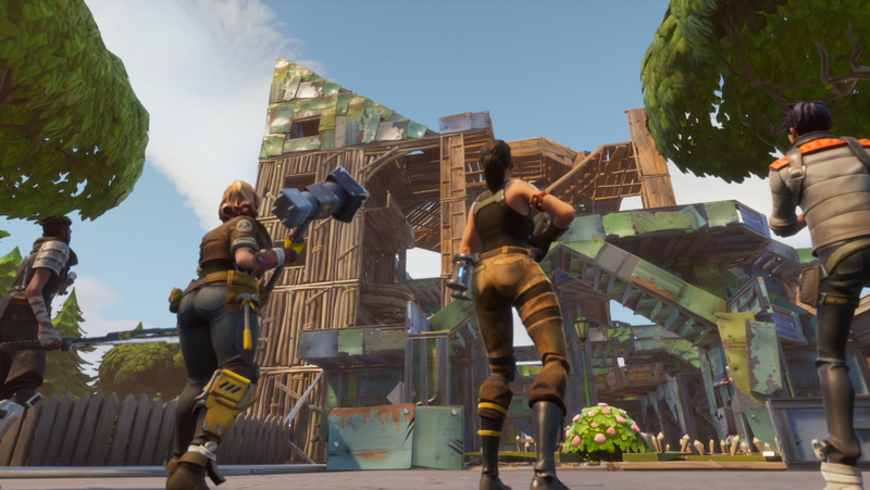 Illustration for article titled Fortnite Save The World Is A Weird, But Fun Co-op Game